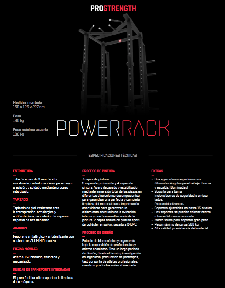 ProStrength Power Rack Profesional en venta online